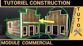 Fallout 76 TUTO construction module commercial, astuce, tips, structure pour un camp
