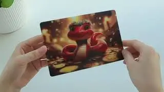 3D Animation post card#3D postcards#Lenticular postcard#3D