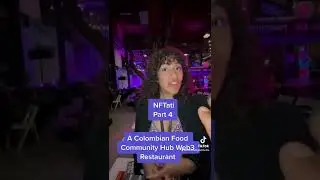 A Colombian Food Community Hub Web3 Restaurant - NFTati #nft #web3 #metaverse