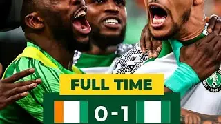 Over Excited Nigerian Fans Reaction As Nigeria Went One up Against Cote D'Ivoire #africa #afcon2023