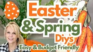 Charming Easter & Spring Decor DIYs (Budget-Friendly & Easy!)