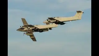 Rasantes despedida IA-58 Pucará en la III Brigada Aérea de Reconquista
