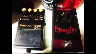 BOSS HM-2 vs TC Electronic Eyemaster(No talking)