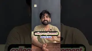 College vs Placement | Funny video | Comedy video by @kherajbeniwalkb