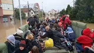 At least 30 dead in Serbia and Bosnia after worst floods in a century