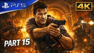 Uncharted 4 PS5 | Palace Heist Goes Wrong 😱 | Part 15 | 4K Gameplay