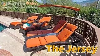 The Jersey Modern Outdoor Lounge Chair Collection