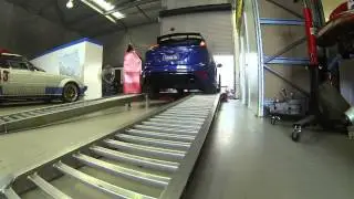 Ford Focus mk2 RS on dyno