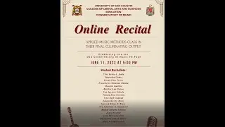 APPLIED MUSIC METHODS - RECITALIST