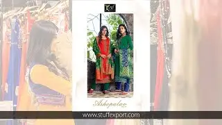 Stuff Export Presents Kessi Ashopalav Vol 18 Jam Silk With Embroidery Work Dress Material Catalog