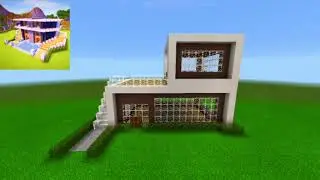 Tutorial House - Casa Moderna - Craft World Master Block 3D