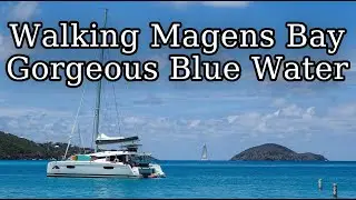 Walking Magens Bay Beach in Saint Thomas