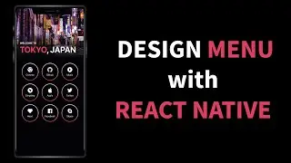 Design Menu with React Native | React Native Tutorial for beginner