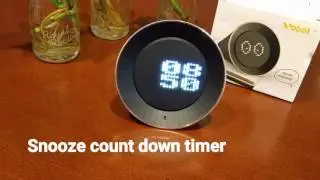 Vobot Smart Bedside Alarm Clock with Amazon Alexa