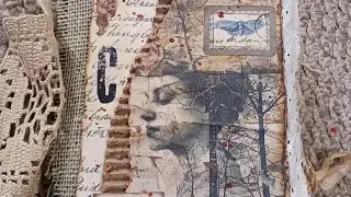 Grungy Art Journal Flip Through 