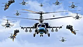 Brutal Attack! 50 US CH-47 Chinook Helicopters Surround Moscow Kremlin Building, What Happened?