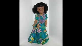 Cleaning and Refurbishing a 1950's Doll