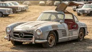 We Found 1955 Mercedes Benz 300SL Gullwing for $12000   Then Restored it ||  ASMR Car Restoration.