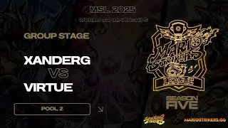XanderG vs Virtue 2025 MSL SMS World Championships  Group Stage Pool 2