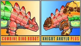Dino Robot Knight Ankylo Plus