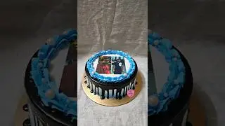 Edible Photo Print Cake Tutorial..#cake #photoprintcake #ediblephoto #cakedesign #birthdaycakedesign