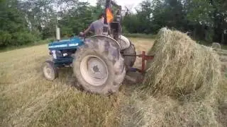 Making Wheat Bales