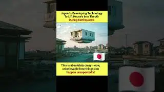 Japan&rsquo;s Crazy Tech: Floating Houses During Earthquakes! 😲🏠 #Innovation #Japan