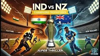 ICC Champions Trophy India vs New Zeland | IB Cricket | Meta Quest 3