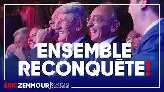&Eacute;ric Zemmour : une &eacute;quipe, un Parti, Reconqu&ecirc;te !