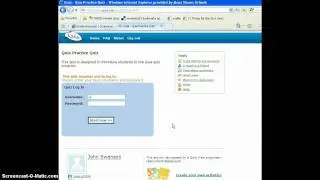 Using the Quia Site