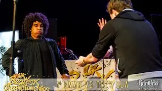 Pieman VS Trey Qua - Solo Quarter Final - 2015 UK Beatbox Championships