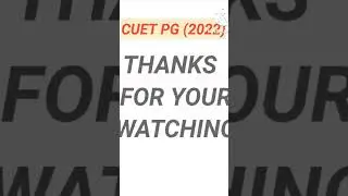 CUET PG (2022), Mathematics Exam Date