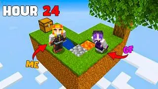 We Survived 24 Hours In Minecraft SKYBLOCK | Bangla | Renobu Plays