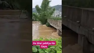 Heavy water Flow | Heavy Rains | Bridge damage
