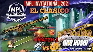 EL CLASICO RRQ VS EVOS | LANCELOT ALBERT PREDIK ANTIMAGE !!! MPL INVITATIONAL GROUP STAGE