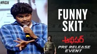Officer Pre Release Event | Funny SKIT | Nagarjuna | RGV | Myra Sareen | Ram Gopal Varma | #Officer
