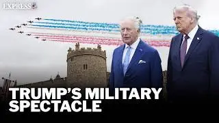 Trump honoured by King Charles with extravagant military ceremony at Windsor Castle