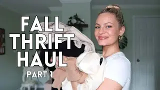fall thrift try on haul - part 1 | thrifting my dream fall wardrobe