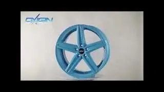 18 Concave Neon Felgen blau | blue - Oxigin.de