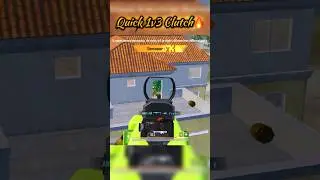 Easy 1v3 Clutch🔥 #bgmi #ytshorts #shorts #shortsvideo #pubgmobile