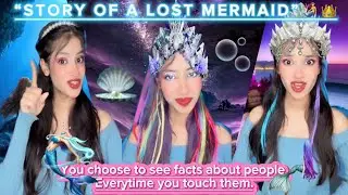 Full Story: You choose to see facts everytime you touch something🤫*STORY OF A LOST MERMAID*🧜‍♀️👑