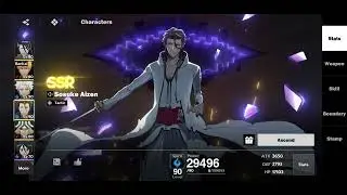 Bleach Soul Resonance Android - Minha conta F2P Atualizada 