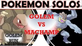 Pokemon Solo: Part 2 Golem VS. Machamp (Golem Run)