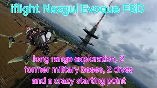FPV Drone Long Range Flight - iflight Nazgul Evoque F6D - Dji Action 4 - sit back and enjoy #sendit