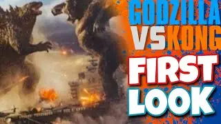 Godzilla Vs Kong (2021) First Look + Battle Damaged KONG