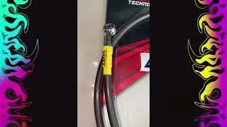 👉BELlNYA DlSlNl🔗 Selang Rem TDR 120cm Black Carbon &ndash; Tarikan Rem Jadi Lebih Pakem & Stabil