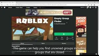 How to get a free group WITHOUT premium + How to find an unowned group | ROBLOX |