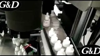 Automatic serum bottle filling machine essense oil dropper bottle filling capping labeling line