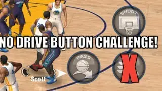 NO DRIVE BUTTON CHALLENGE! &bull; NBA LIVE MOBILE