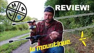 LMAB La Moustique rods Review! + Perch Fishing